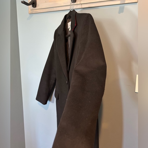 Gianni Feraud Single Breasted Tailored Coat in Black - Picture 6 of 15